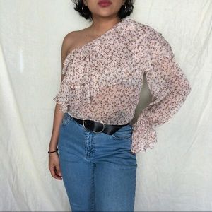Off the shoulder blouse